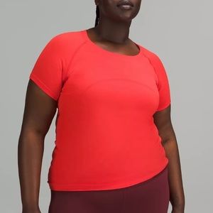 NWOT Lululemon Swiftly in Carnation Red